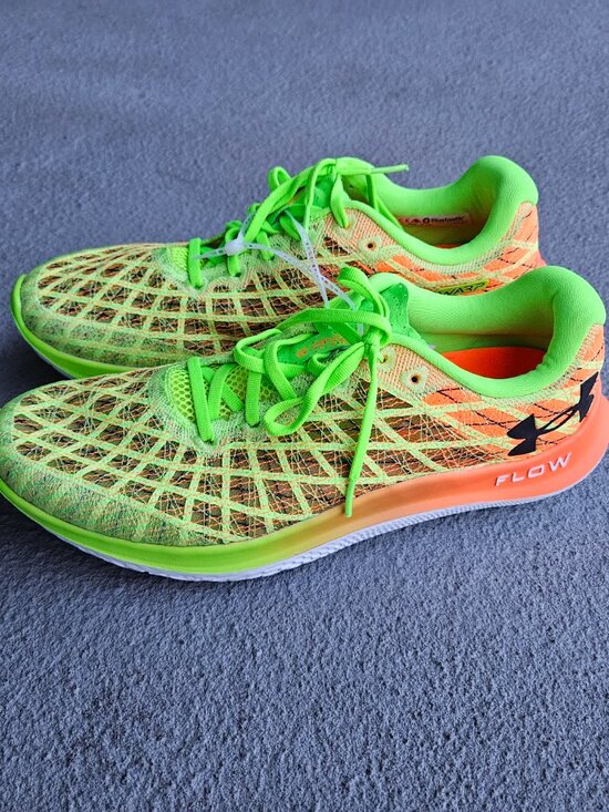 Under Armour FLOW Velociti Wind 2 CN, Green/Black, Size 10 US main image 9